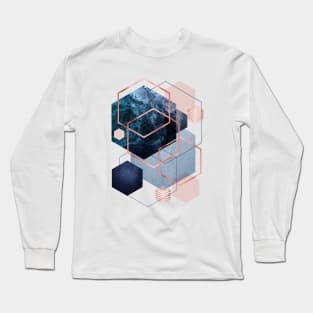 Abstract Geo Long Sleeve T-Shirt